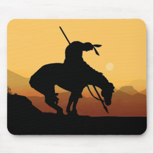 Ende der Mauspad-Silhouette Mousepad