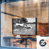 Ende der Reise Fensteraufkleber (Café-Fenster)