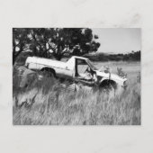 Ende der Reise Postkarte (Vorderseite)