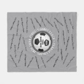 Ende der Saison Geschenk Ideen für Fußball-Coach Fleecedecke (Vorderseite (Horizontal))