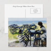 Ende der Saison Postkarte (Vorne/Hinten)