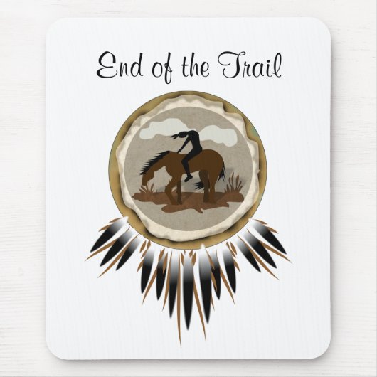 Ende der Spur, Ende der Spur Mousepad (Vorne)