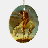 ENDE DER SPUR KERAMIK ORNAMENT (Rechts)