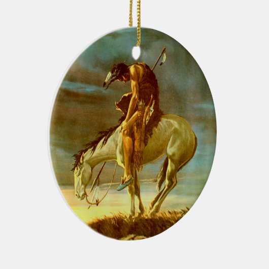 ENDE DER SPUR KERAMIK ORNAMENT (Rechts)