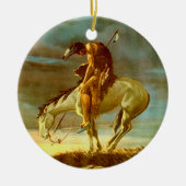 ENDE DER SPUR KERAMIK ORNAMENT (Vorne)