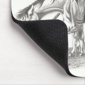 Ende der Spur Mousepad (Ecke)