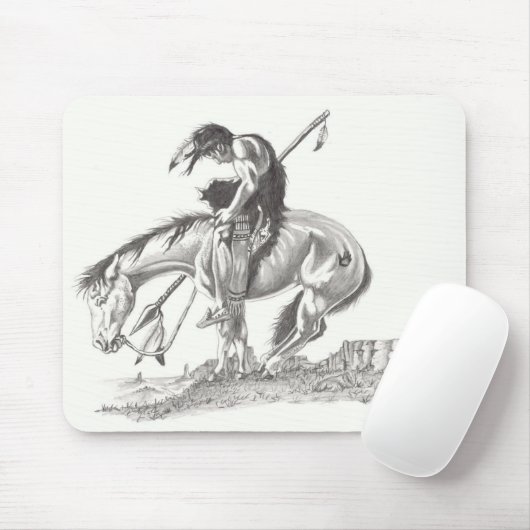 Ende der Spur Mousepad (Mit Mouse)