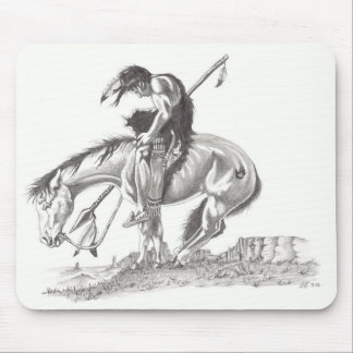 Ende der Spur Mousepad