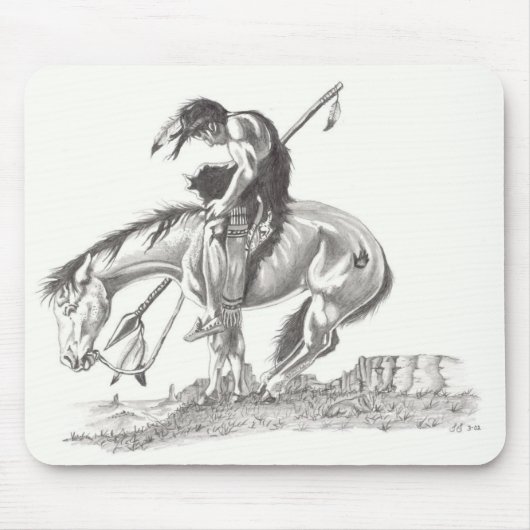 Ende der Spur Mousepad (Vorne)