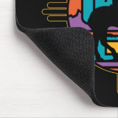 Ende der Spur Mousepad (Ecke)