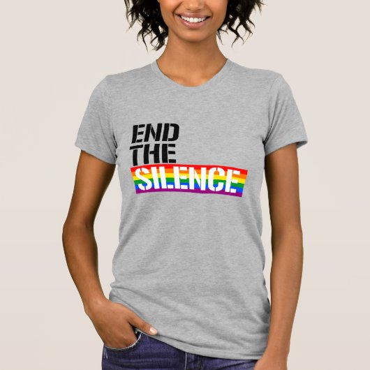 Ende der Stille T-Shirt (Vorderseite)