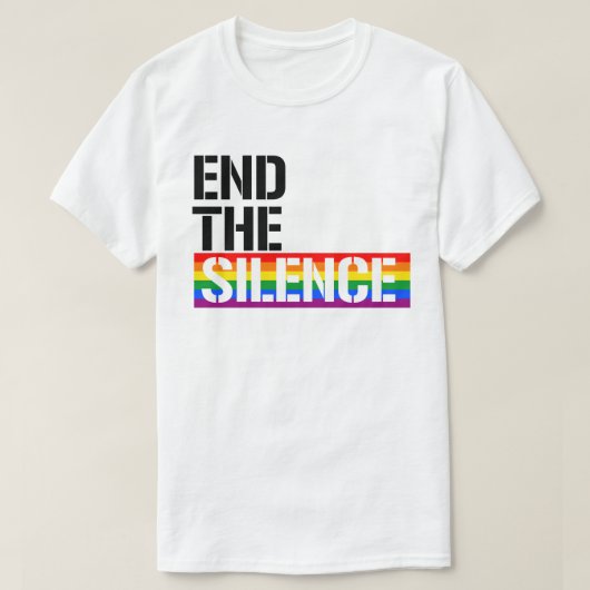 Ende der Stille T-Shirt (Design vorne)
