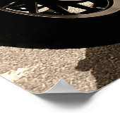 Ende der Straße Poster (Ecke)