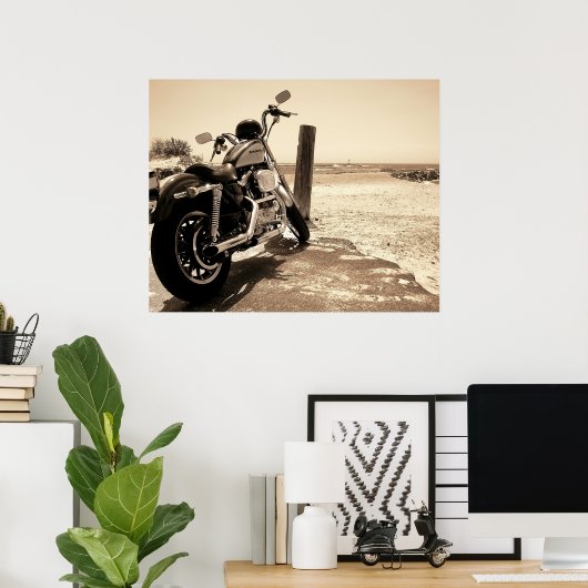 Ende der Straße Poster (Heimbüro)