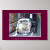 Ende der Straße Poster (Vorne)