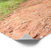 Ende der Straße Poster (Ecke)