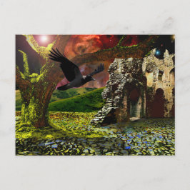 Ende der Tage... Der letzte Baum. Postkarte