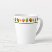 Ende der Tasse Herbstunterschiede (Rechte Ecke)