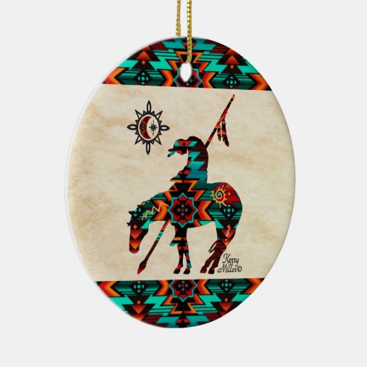 Ende der Trail Keramik Ornament (Rechts)