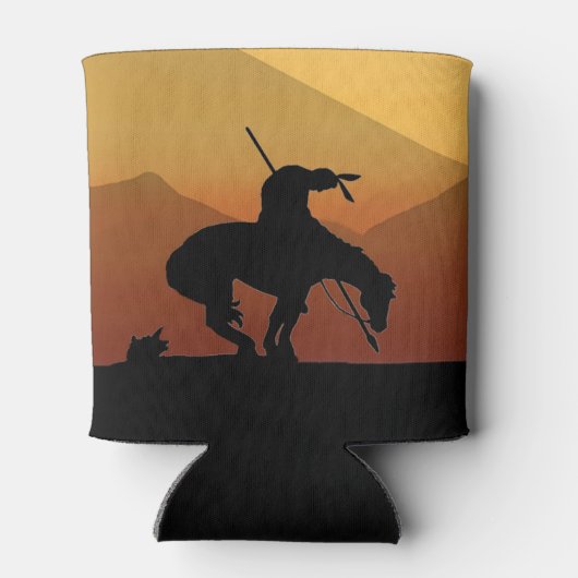 Ende der Trail Silhouette Dosenkühler (Rückseite)