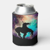 Ende der Trail-Silhouette mit nächtlichem Himmel Dosenkühler (Kanne Vorderseite)