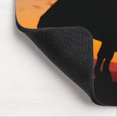 Ende der Trail-Silhouette mit Sunset Mouse Pad Mousepad (Ecke)