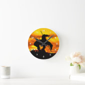 Ende der Trail Silhouette Wall Uhr (Zuhause)