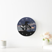 Ende der Trail Silhouette Wall Uhr (Zuhause)