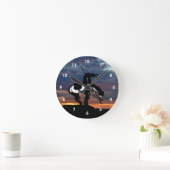 Ende der Trail Silhouette Wall Uhr (Zuhause)