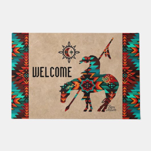 Ende der Trailtür matt Fußmatte (Vorderseite)