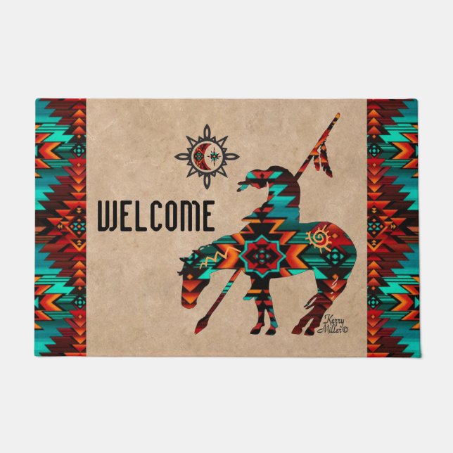 Ende der Trailtür matt Fußmatte (Vorderseite)