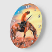 Ende der Trailuhr Große Wanduhr (Winkel)