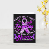 Ende der Überdosierung Loved One Memorial Erinneru Karte (Gelbe Blume)