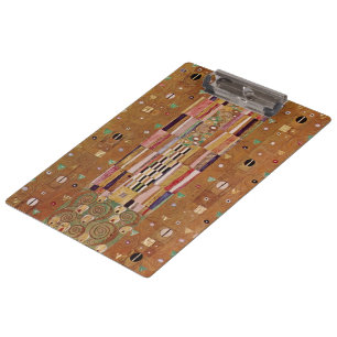 Ende der Wand, Stoclet-Fries von Gustav Klimt Klemmbrett