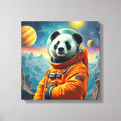 ENDE DER WELT - GIGANTISCHER PANDA 2 LEINWANDDRUCK (Vorderseite)