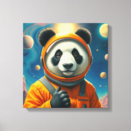 ENDE DER WELT - RIESENPANDA 3 LEINWANDDRUCK