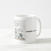 "Ende der Welt" Tasse (VorderseiteRechts)