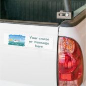 Ende der Weltkreuzfahrt Autoaufkleber (Auf Lkw)