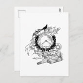 Ende der Zeit Postkarte (Vorne/Hinten)