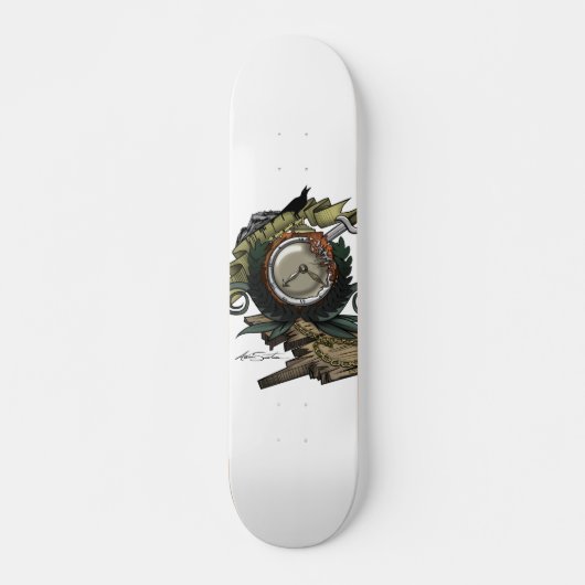 Ende der Zeit Skateboard (Vorne)