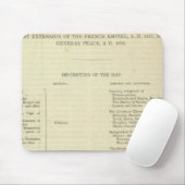 Ende des allgemeinen Friedens 1828 AD Mousepad (Mit Mouse)