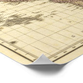 Ende des allgemeinen Friedens 1828 AD Poster (Ecke)