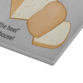 Ende des Brot-Laib - "Ferse" oder Ihr eigener Begr Schneidebrett (Ecke)