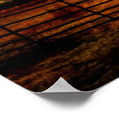 Ende des Herbstes Poster (Ecke)