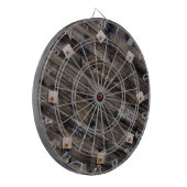 Ende des Industriedrahtpools Dartscheibe (Vorderseite Links)