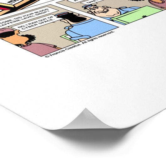 Ende des Internet-Poster! Poster (Ecke)