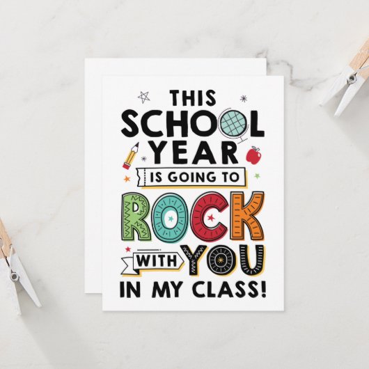 Ende des Jahres Karte (Vorderseite/Rückseite Beispiel)