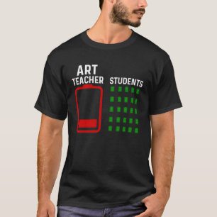 Ende des Jahres Lehrer Goodbye Lesson Lehrer Batte T-Shirt
