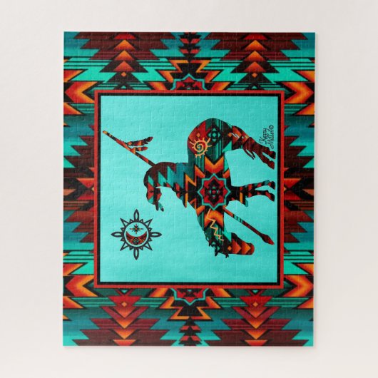 Ende des Jigsaw-Puzzles Puzzle (Vertikal)