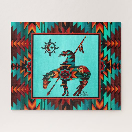 Ende des Jigsaw-Puzzles Puzzle (Horizontal)